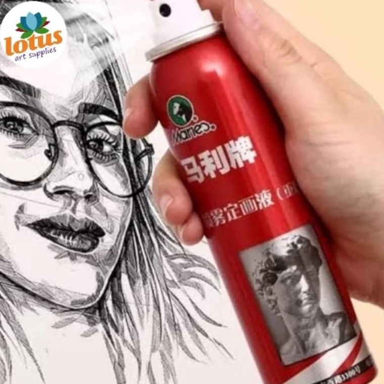 

KODE A19C Maries Aerosol Spray Fixative 15ml For Charcoal and Pastel Colors