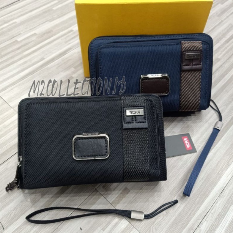 KODE G9A Handbag tumi black clutch tas tangan import pria