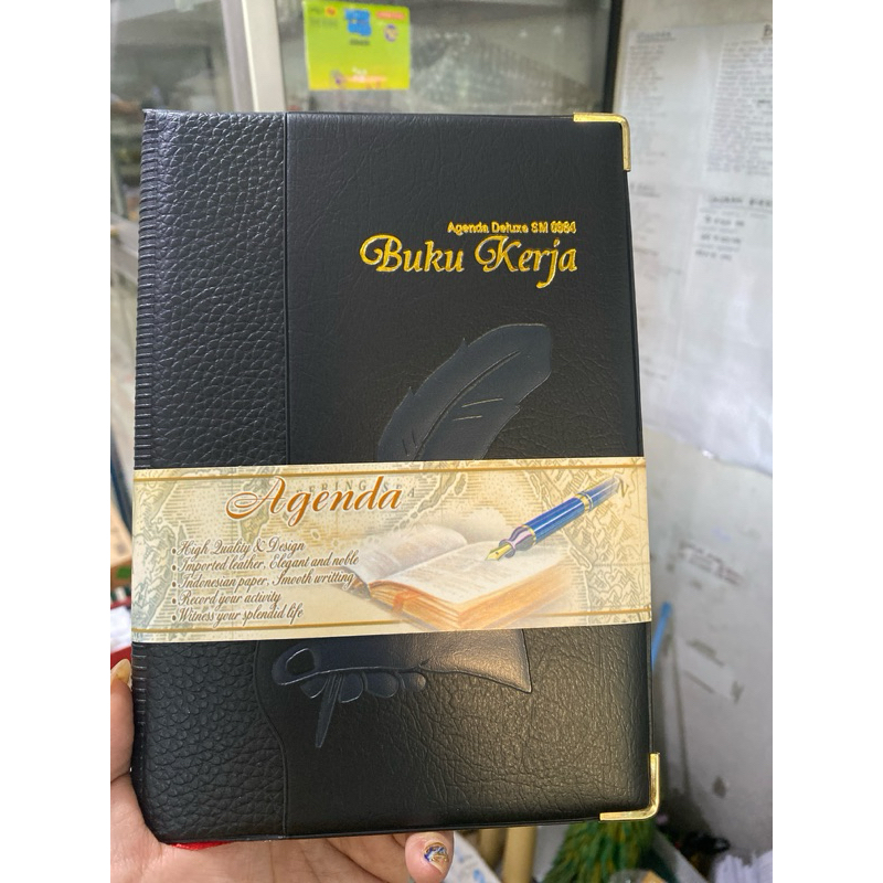 

Notebook/ Buku Notes/ Buku agenda/ Schoolchild/ Buku Catatan/ Buku Kerja/ Buku Kantor/ Buku Bahan Kulit / Agenda Deluxe