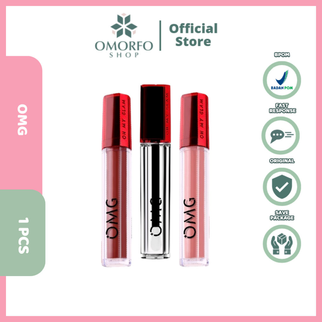[Omorfo] OMG OH MY GLAM Gloss Lip Finish 2.7g - Lip Gloss