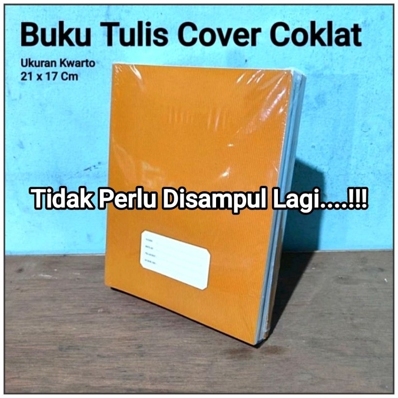 

KODE U89K 1 Pak Buku Tulis 5 Lembar 3858 COVER COKLAT isi 1 Buku Ukuran Kwarto Campus Besar