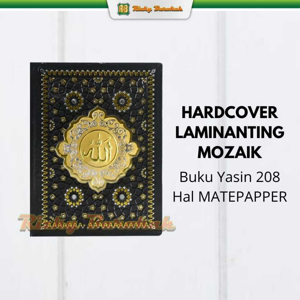 Cetak Buku Yasin & Tahlil Cover Laminating Mozaik isi 208 Mattepaper