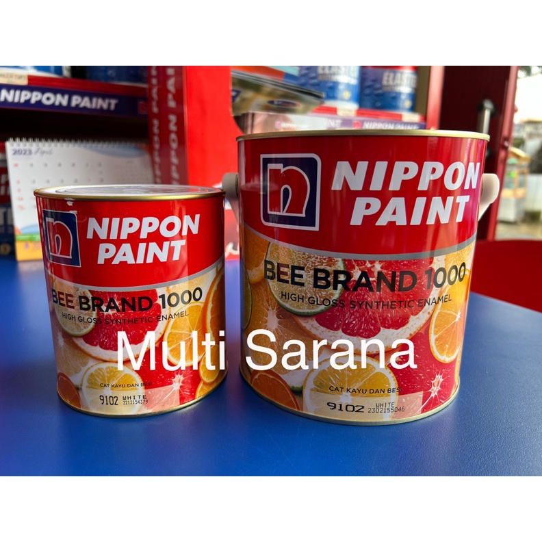 

KODE X98Q BEE BRAND CAT KAYU BESI CAT MINYAK 25 LITER