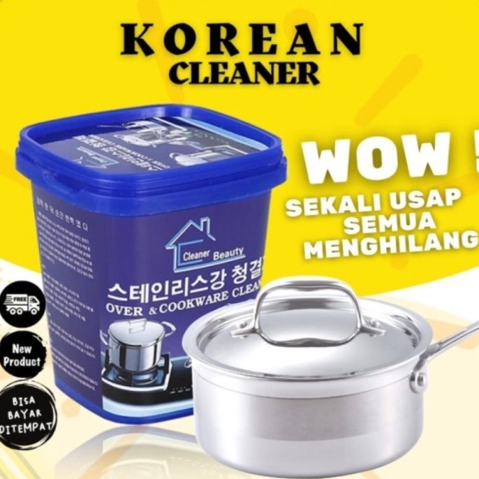 SUPER Cookware Cleaner Korean krim Pembersih Karat Wajan Panci Stainless