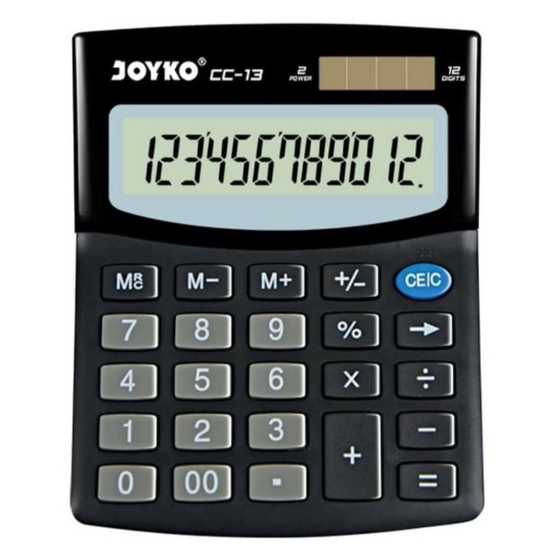 

READY STOCK Kalkulator JOYKO CC13 ORIGINAL Desktop Calculator Kalkulator Meja CC 13