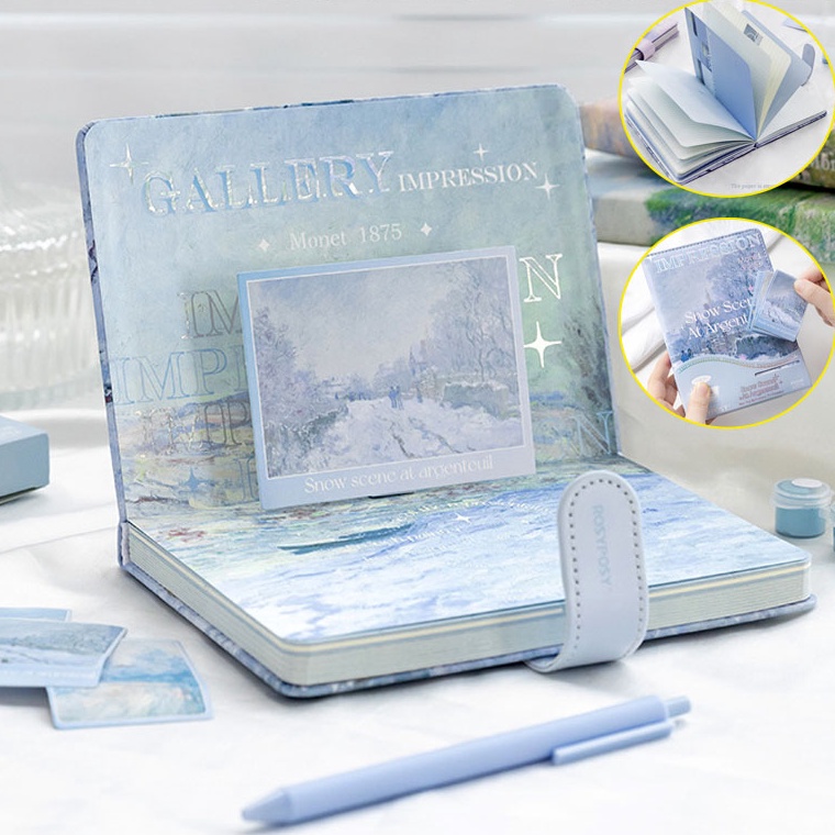 

KODE M83A GAGALU Buku diary rosyposy nature pemandangan korea vintage lucu journal agenda impor notebook buku catatan unik penutup magnet