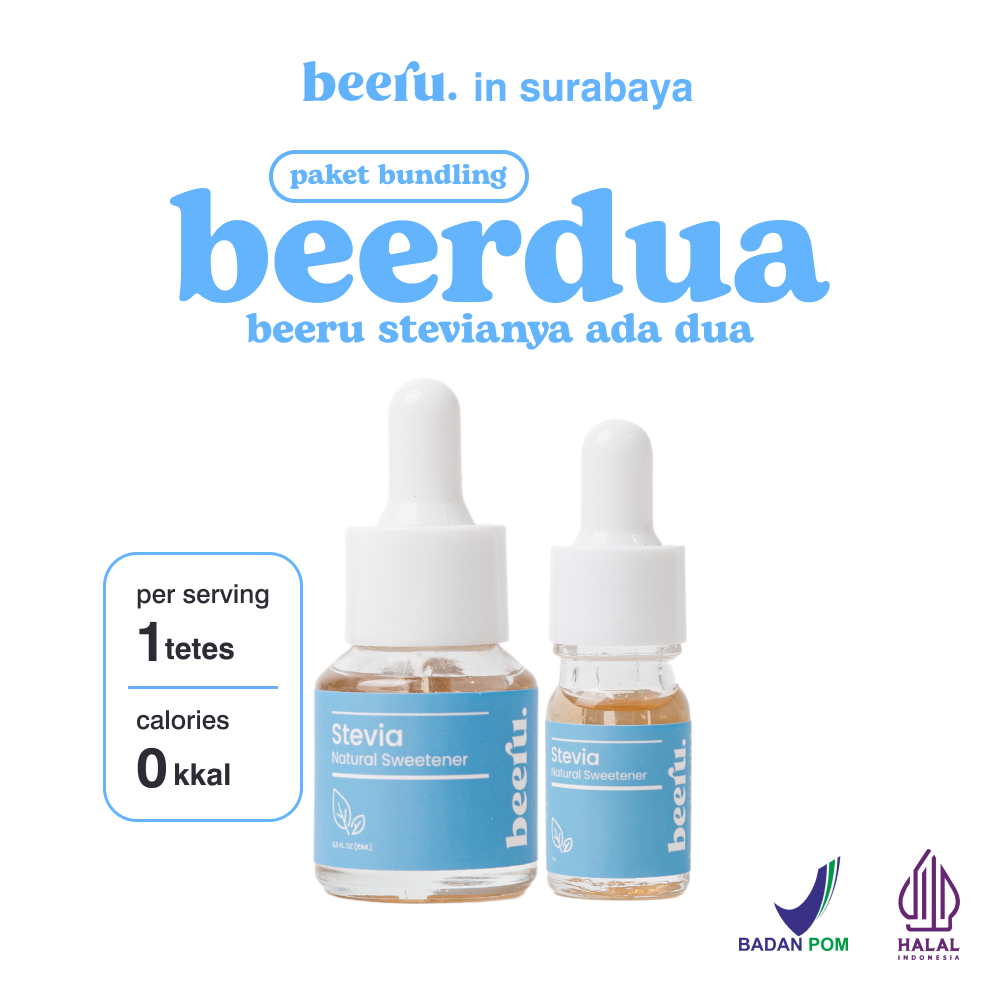 

Beeru Stevia Natural Sweetener Paket Beerdua Pemanis Rendah Gula Untuk Diabetes