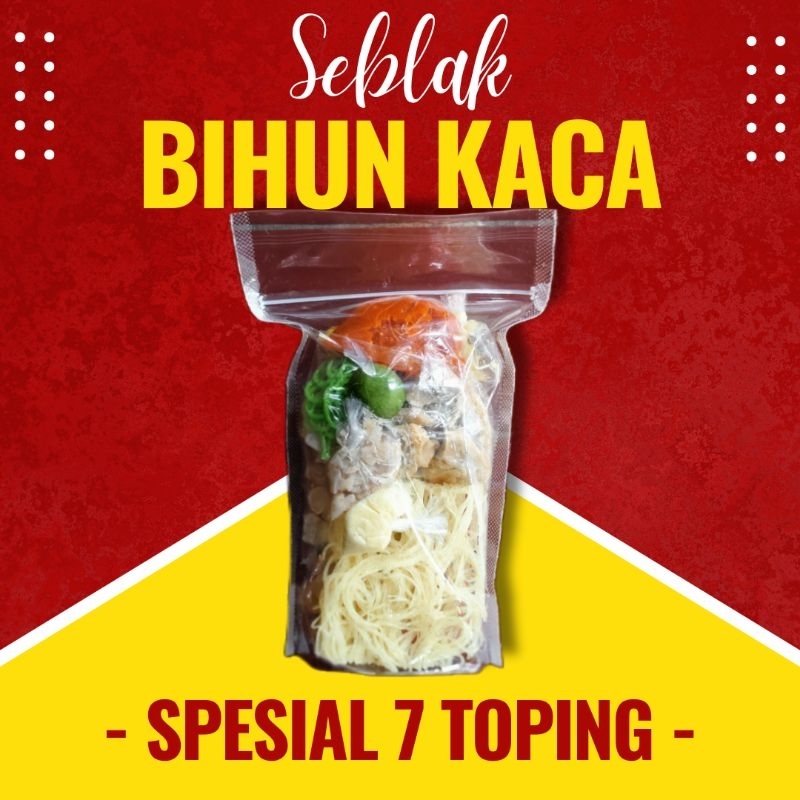 

SEBLAK INSTANT "BIHUN KACA" | SPECIAL 7 TOPING | SEBLAK ASLI BANDUNG