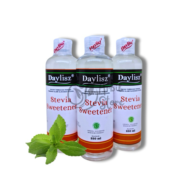 

Daylisz Stevia Original Gula Cair Sweetener Pemanis Alami 250 ml