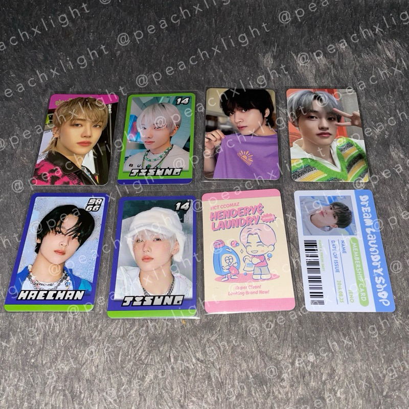 PHOTOCARD NCT DREAM TRADING CARD TC GLITCH MODE GLIMO JISUNG HAECHAN JAEMIN CCOMAZ JAEMIN HENDERY LA