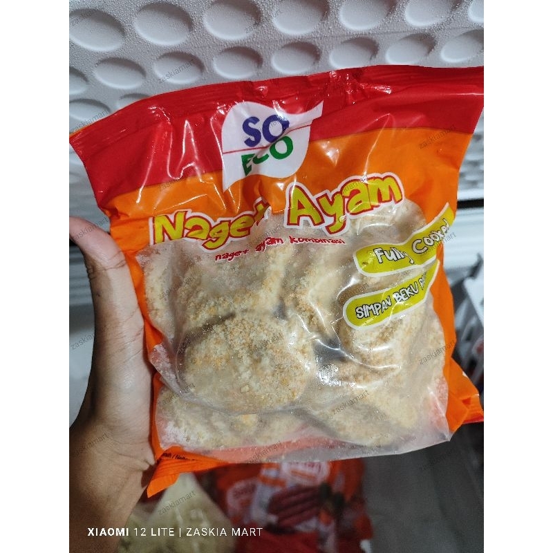 

SO ECO NUGET AYAM 500 GR FROZEN FOOD