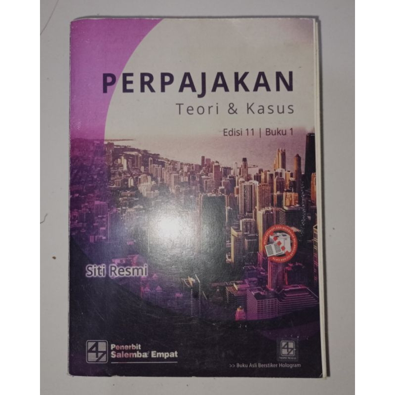 

[ PRELOVED ] BUKU PERPAJAKAN TEORI DAN KASUS