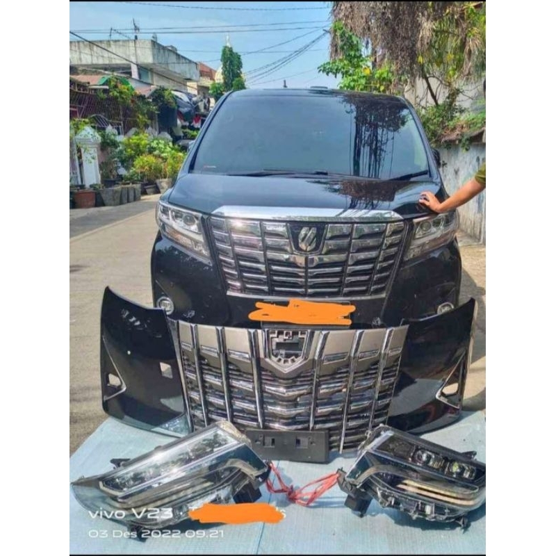 Paket Upgrade Alphard facelift 2021 Original