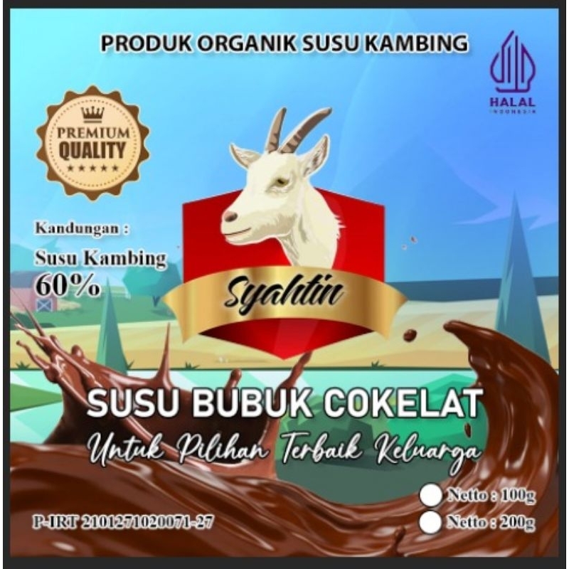 

Susu Bubuk Kambing Etawa Coklat