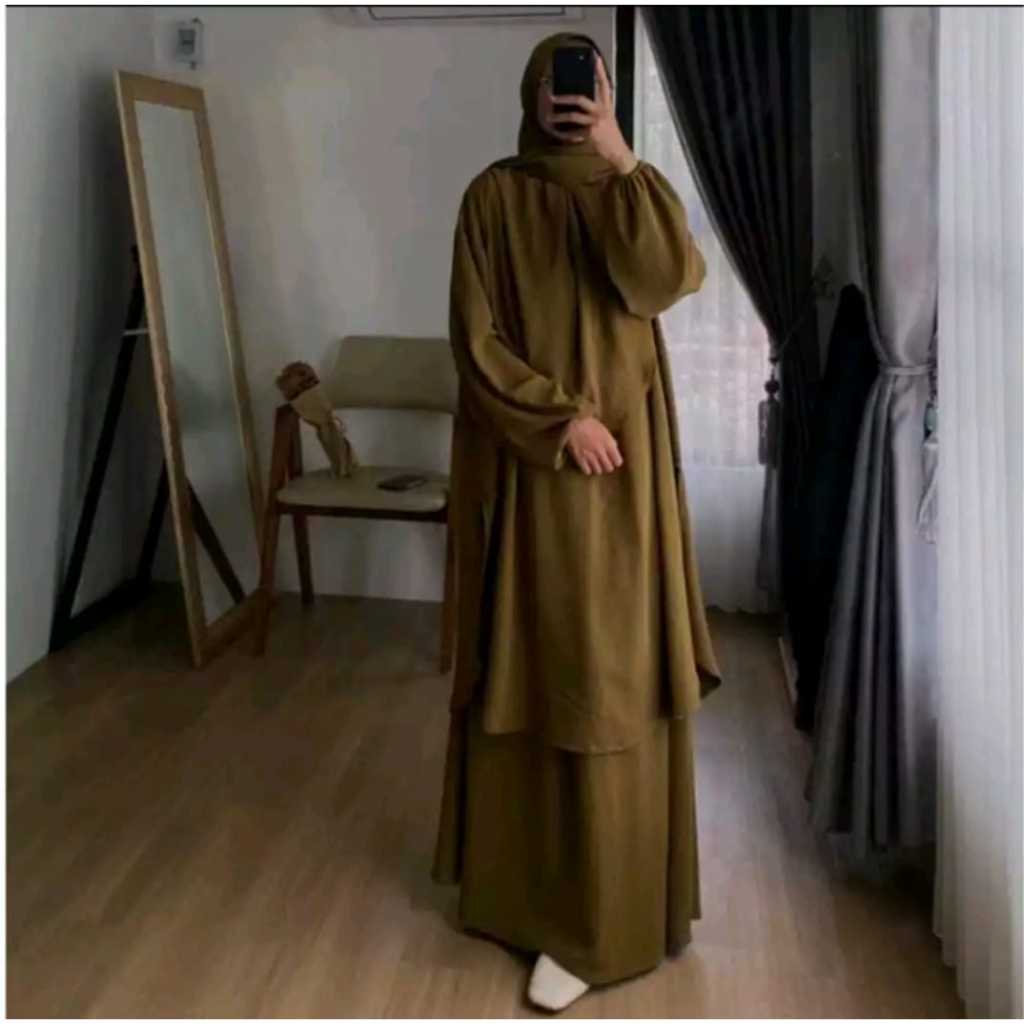 Setelan Wanita  Rok Tunik One Seat Terbaru