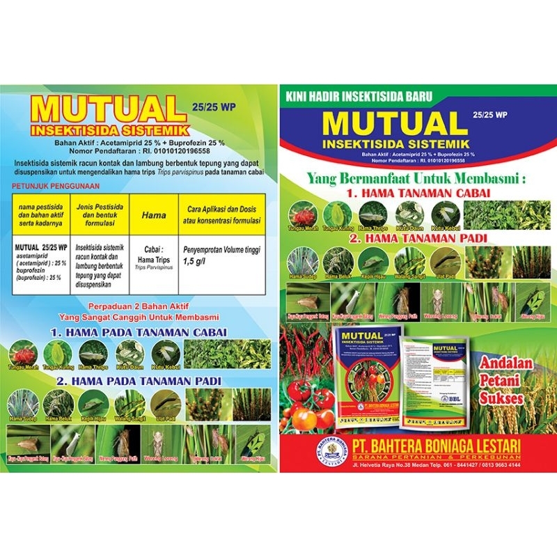 Insektisida MUTUAL 100gram