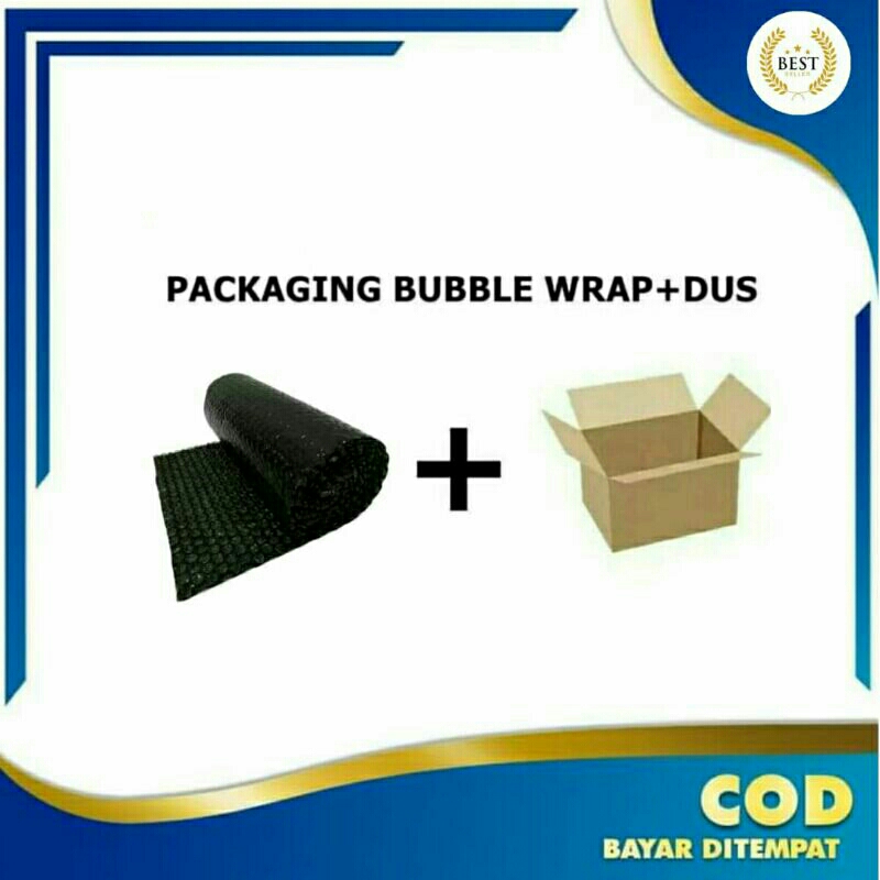 

Tambahan Packing Bubble Wrap + Kardus Pengaman