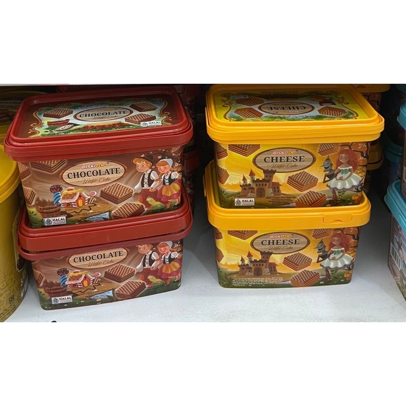 

biskitop wafer cube aneka varian rasa