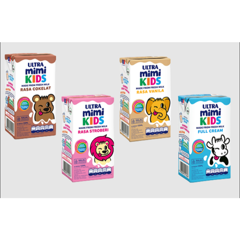 

Ultra Mimi Kids Susu UHT Anak-Anak 125 ml