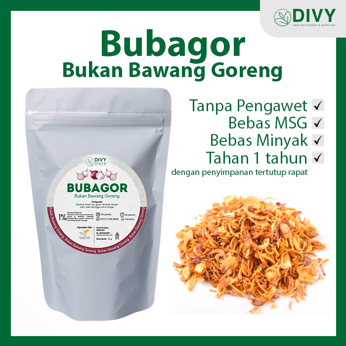 

BuBaGor ( Bukan Bawang Goreng) | Divystore