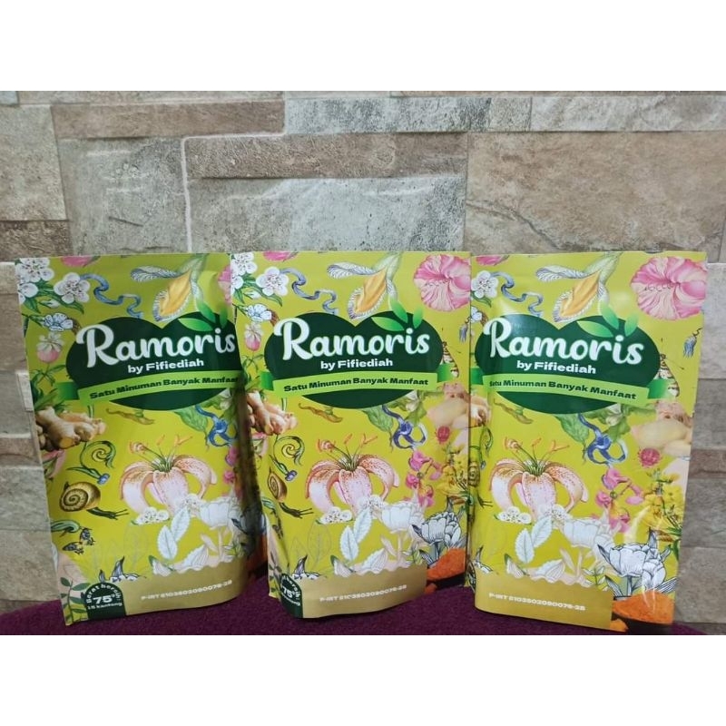 

Ramoris herbal rempah-rempah alami isi 15pcs kantong
