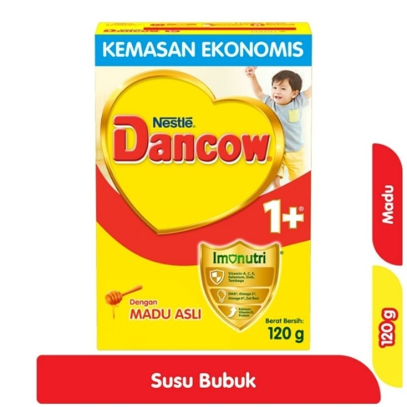 

Susu Pertumbuhan Dancow 1+ Madu 120 gram Susu Formula