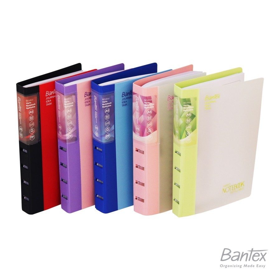 

TBMO VARIO NOTEBOOK REFILABLE A6 BANTEX 3282