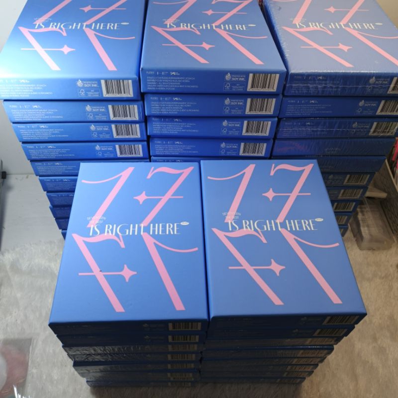ALBUM DEAR VERSION SEVENTEEN RIGHT HERE WONWOO SCOUPS MINGYU JEONGHAN