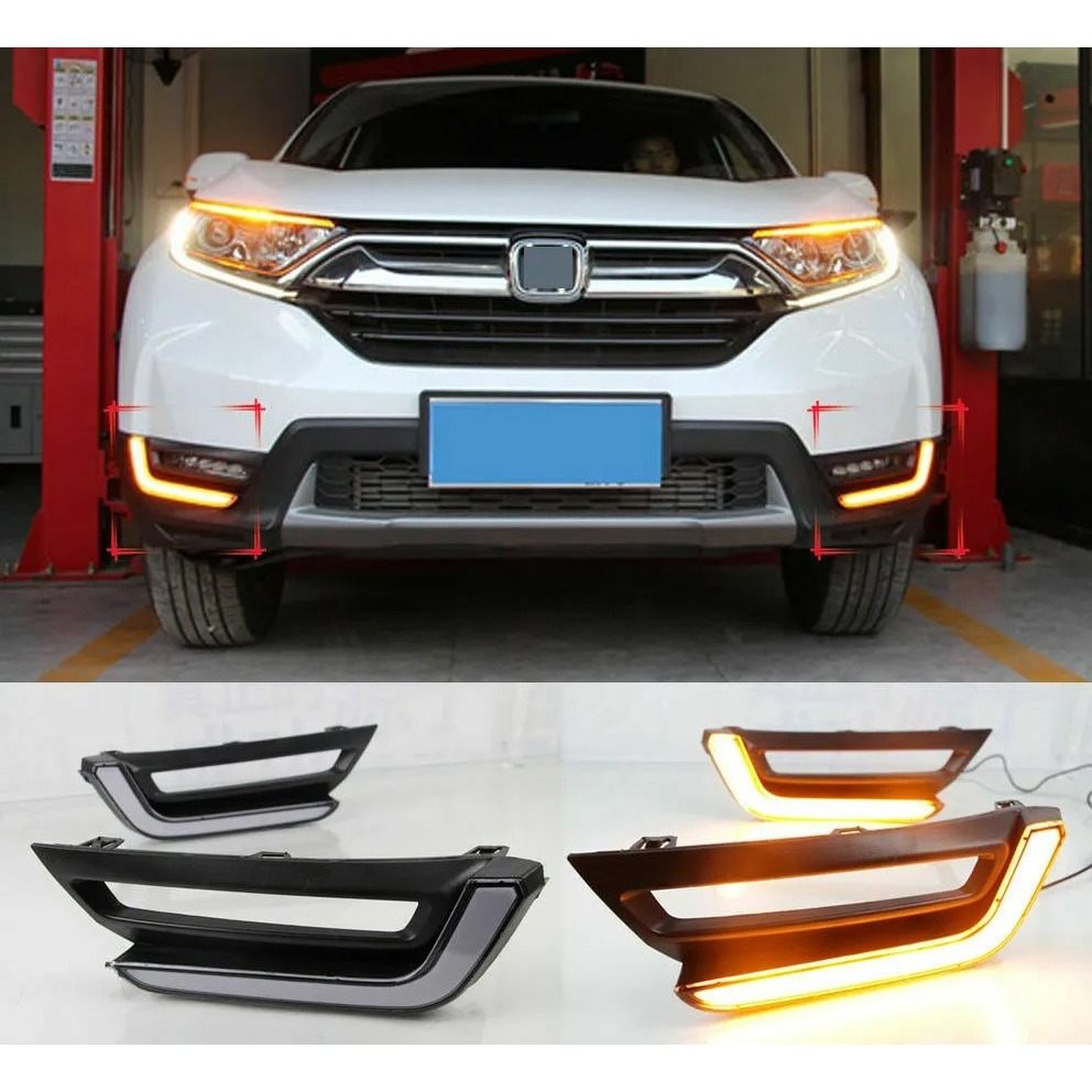 DRL LED cover foglamp SEIN CRV TURBO 2015 DRL Crv Turbo DRL Foglamp CRV 2015
