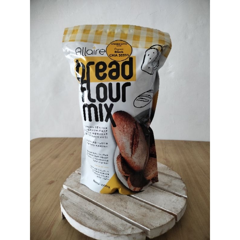 

Allaire ketobetic bread Flour 1000 gram formulated with chia seed