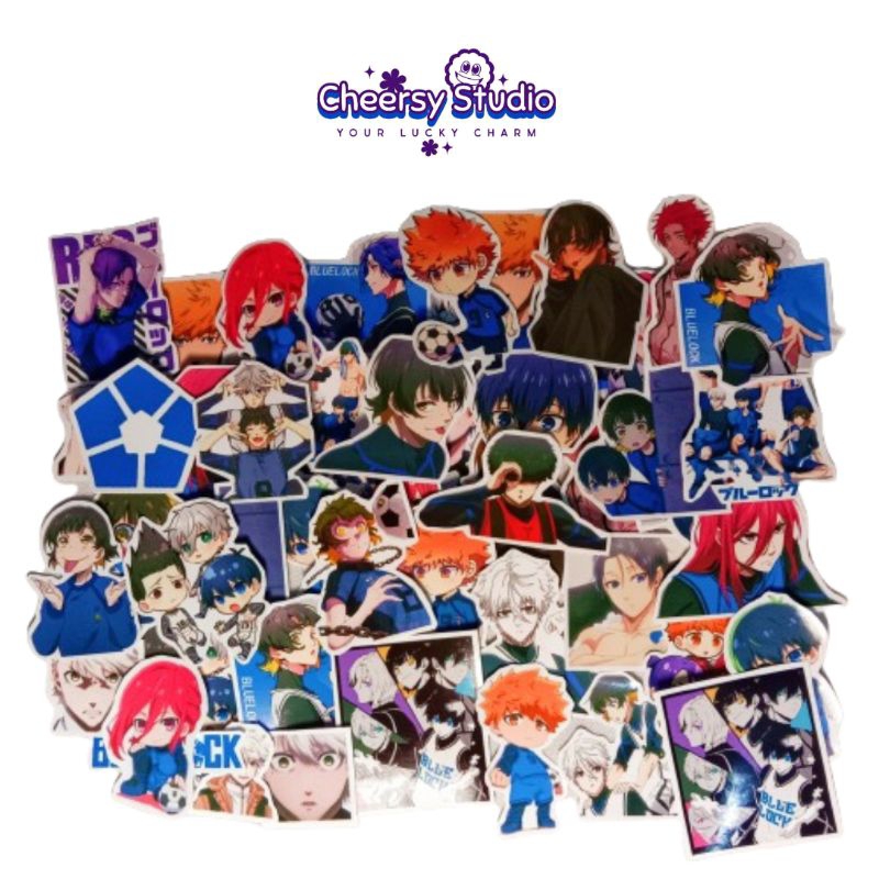 

[45 PCS] STICKER ANIME BLUE LOCK CUTTING TERMURAH