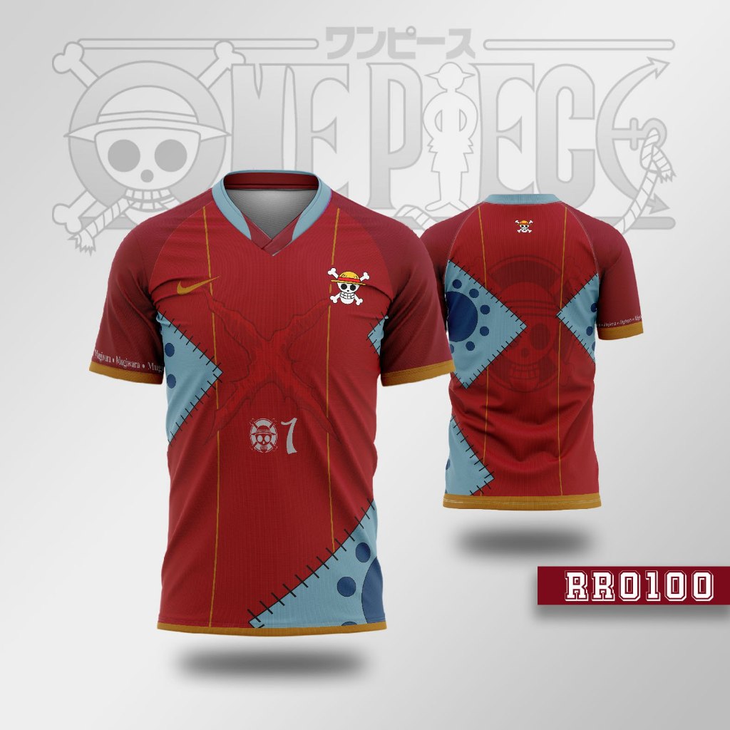 Kaos Jersey Anime One Piece Onepiece Full Print Series