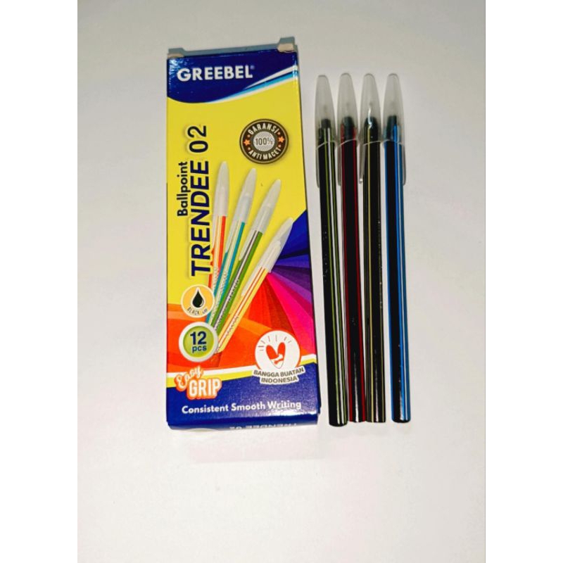 

BULPEN/BULPOINT GREEBEL 0,5MM TRENDEE 02 (12 BIJI)