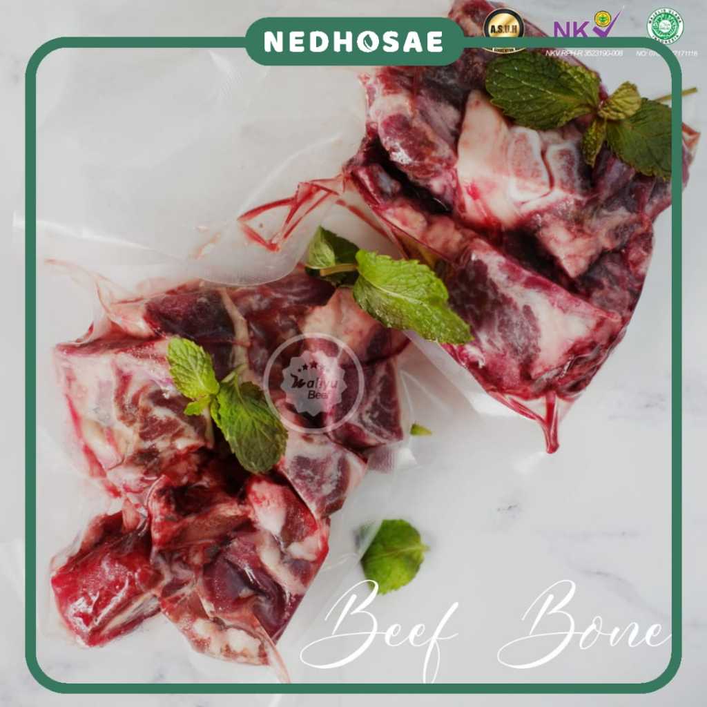 

TULANG SAPI GRASS FED ORGANIC | BEEF BONE WAHYU BEEF