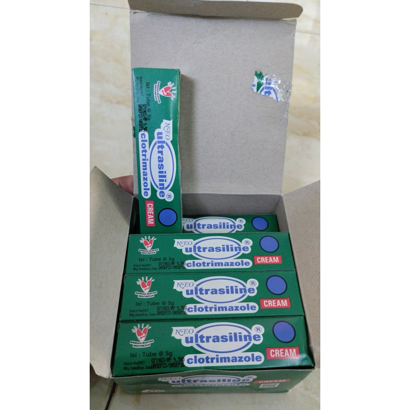 Salep jamur Clotrimazole / ultrasiline 5g/fungiderm
