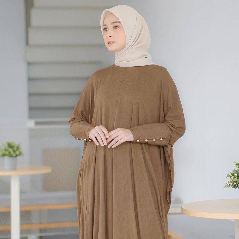 Kaftan jazera- gamis abaya jazera- gamis abaya Batwing -abaya kaftan cringkle premium