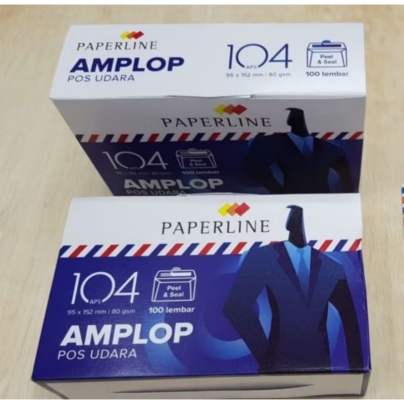 

Amplop Paperline Putih Polos 104 90 110 (100Lembar)