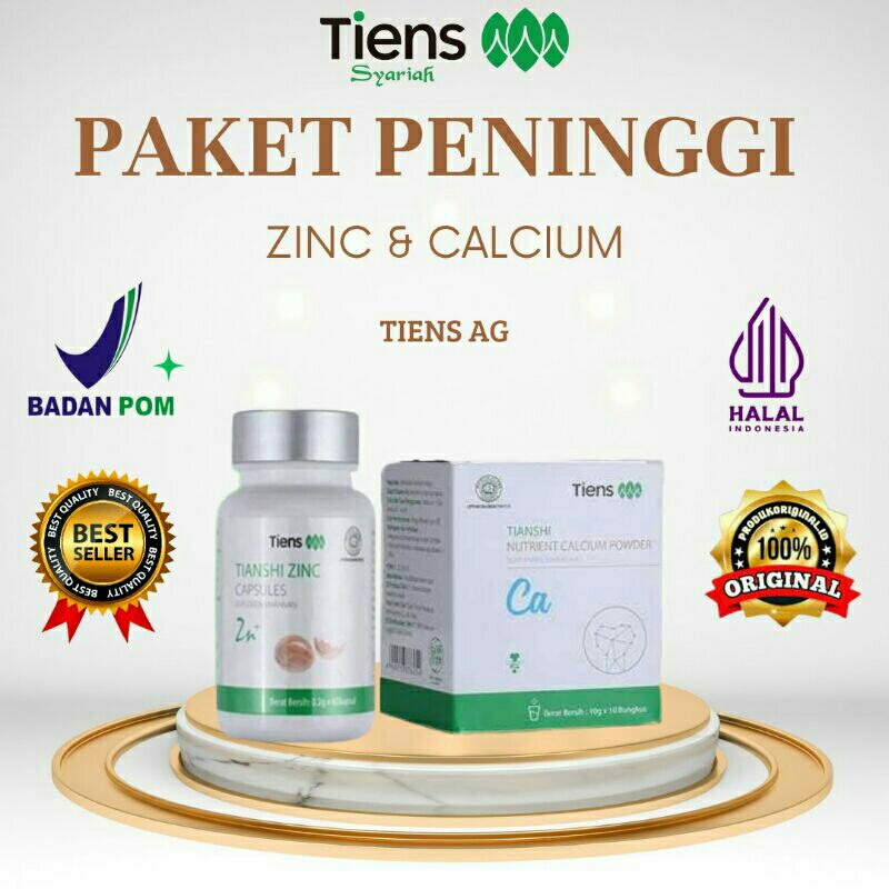

Paket Peninggi Badan Susu Tinggi Kalsium NCP + Zinc