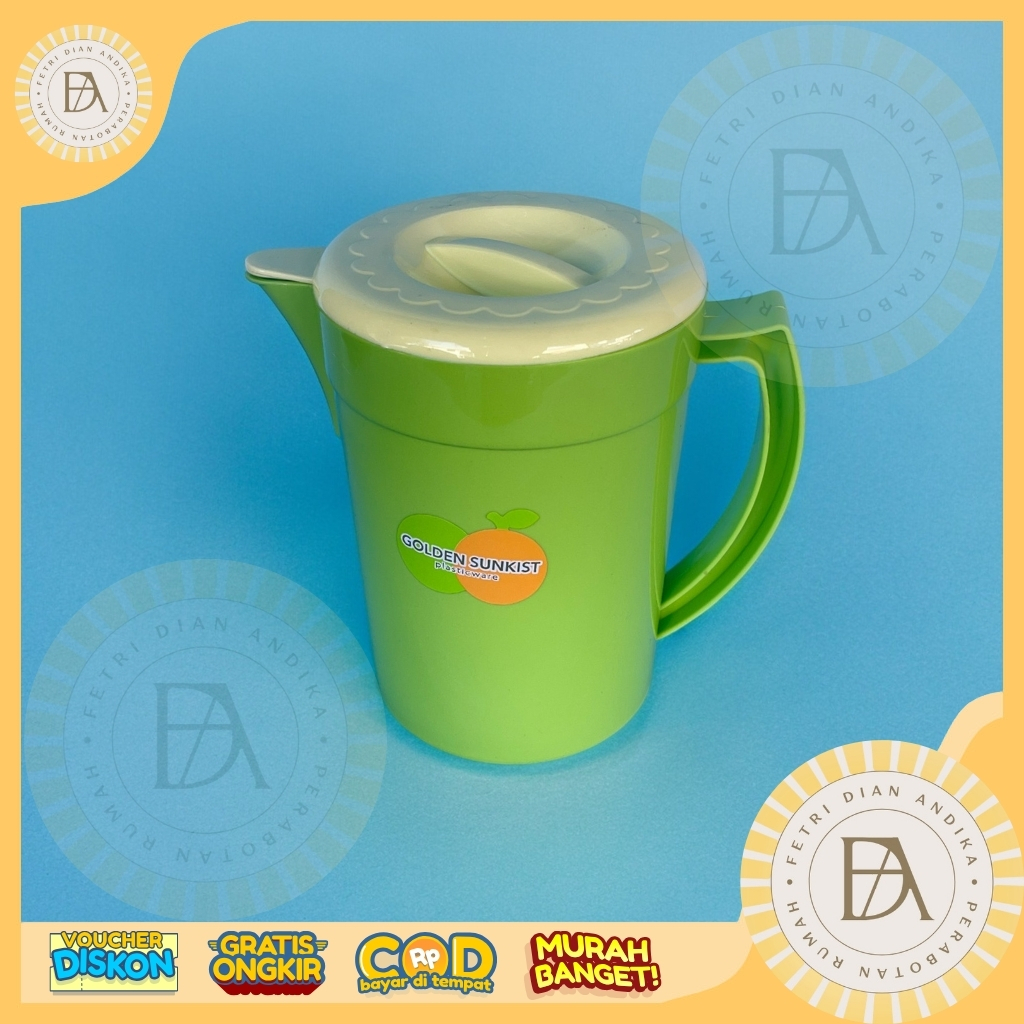 Teko Plastik Golden Sunkist KAB 3009