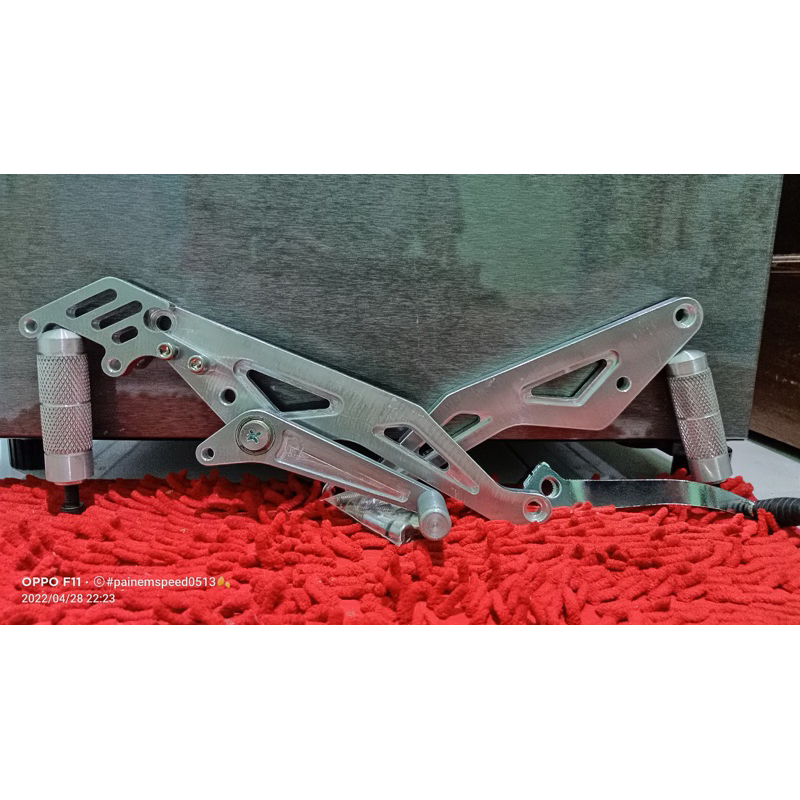 underbone  dural UB custom cnc satria fu / fi 150 road raace dural 8mm  bukan ngrt