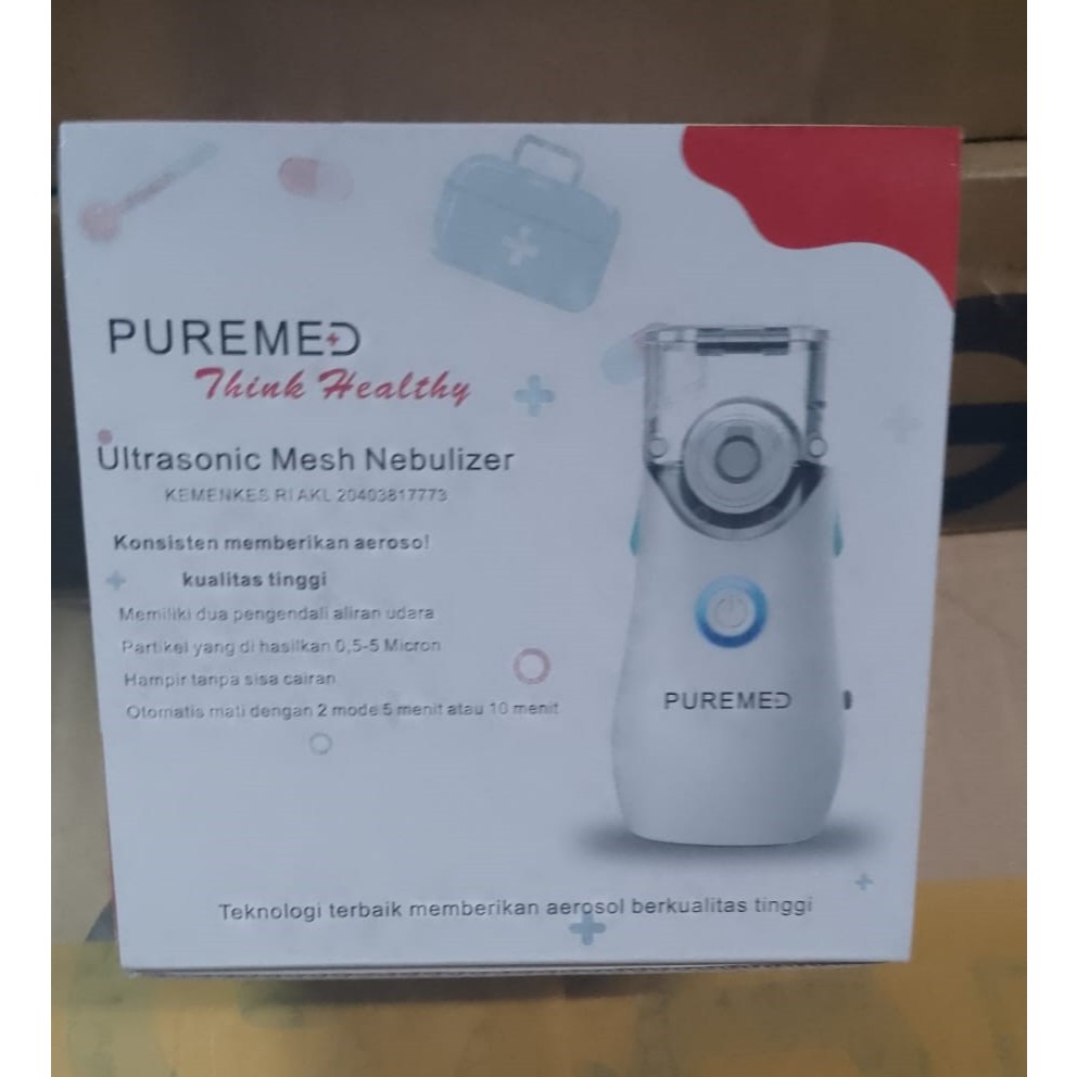 Nebulizer Portable Puremed Ultrasonic Mesh Nebulizer