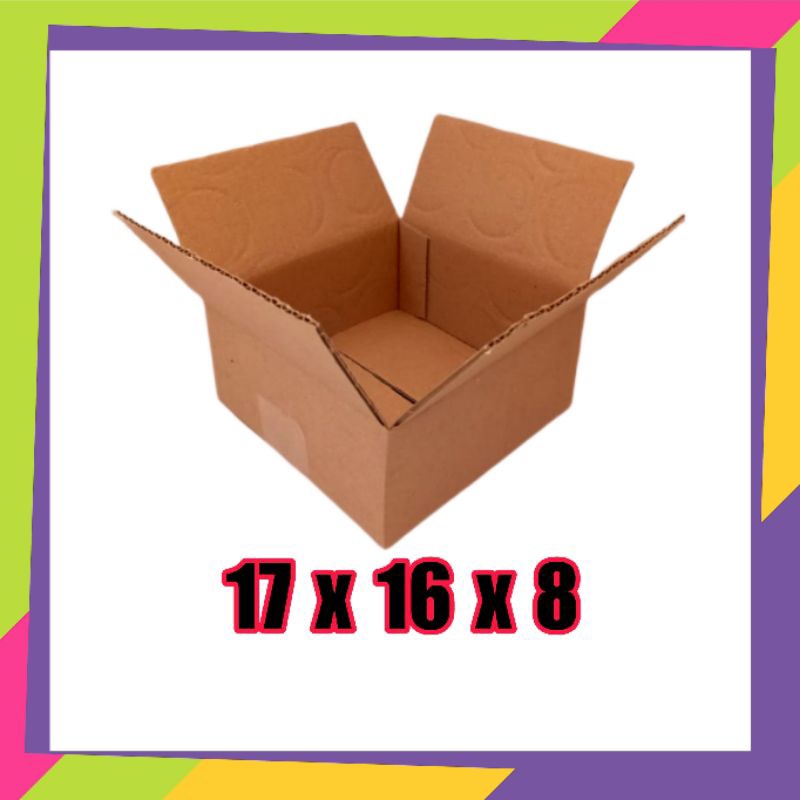 

kardus polos UK 17x16x8 kardus besar kardus kecil