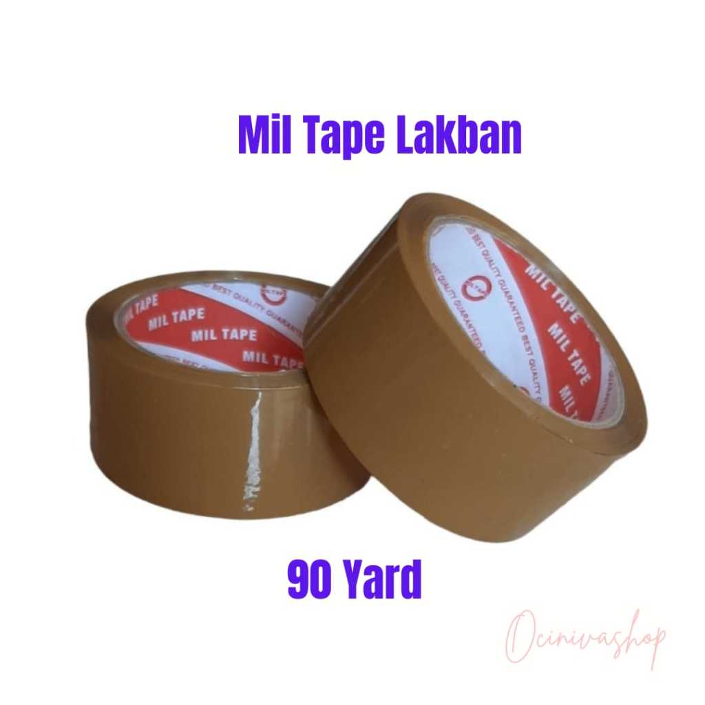 

Lakban Miltape 90 Yard Coklat