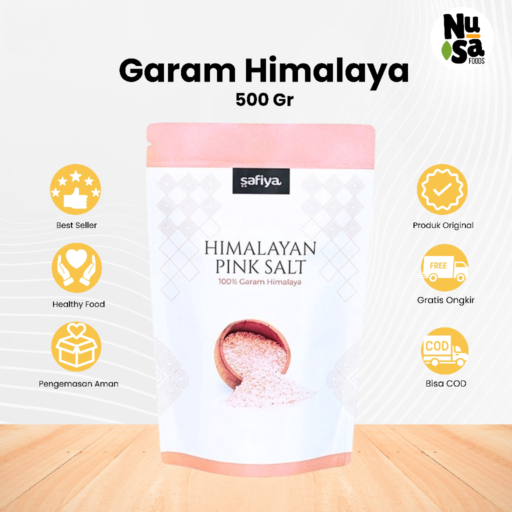 

Garam Himalaya 500 gr Himsalt Original Pink Salt