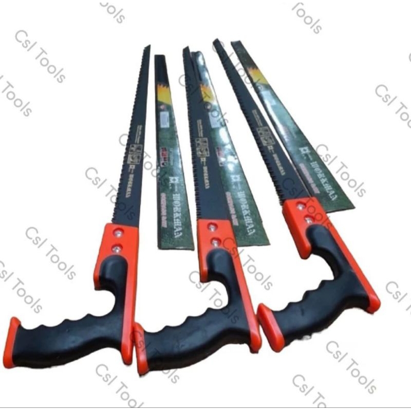 Gergaji Kayu Lancip 14" Hand Compass Saw Teflon Mini Lancip WOKMAN