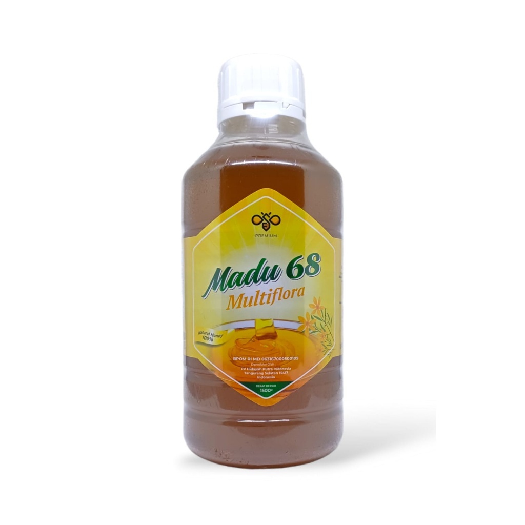 

Madu Multiflora 1500 GR Madu 68 ASLI RESMI