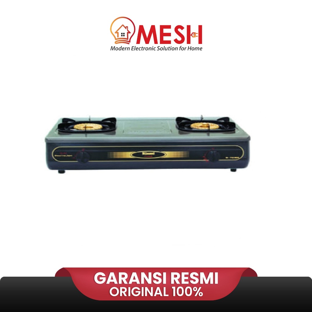 Rinnai Kompor Gas 2 Tungku - RI-712-BGX-Kompor Gas-Kompor Gas-Gas-Kompor-Original-New Arrival-Rinnai