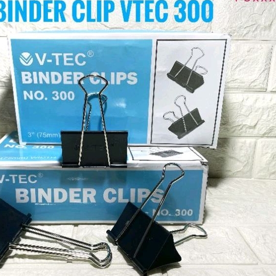 

Vtec Binder Clip/Binder Clip Kertas,Buku,Dll