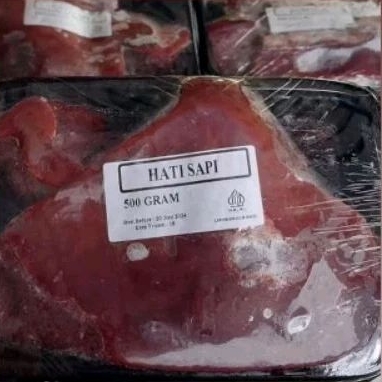 

Hati sapi lokal 500gr