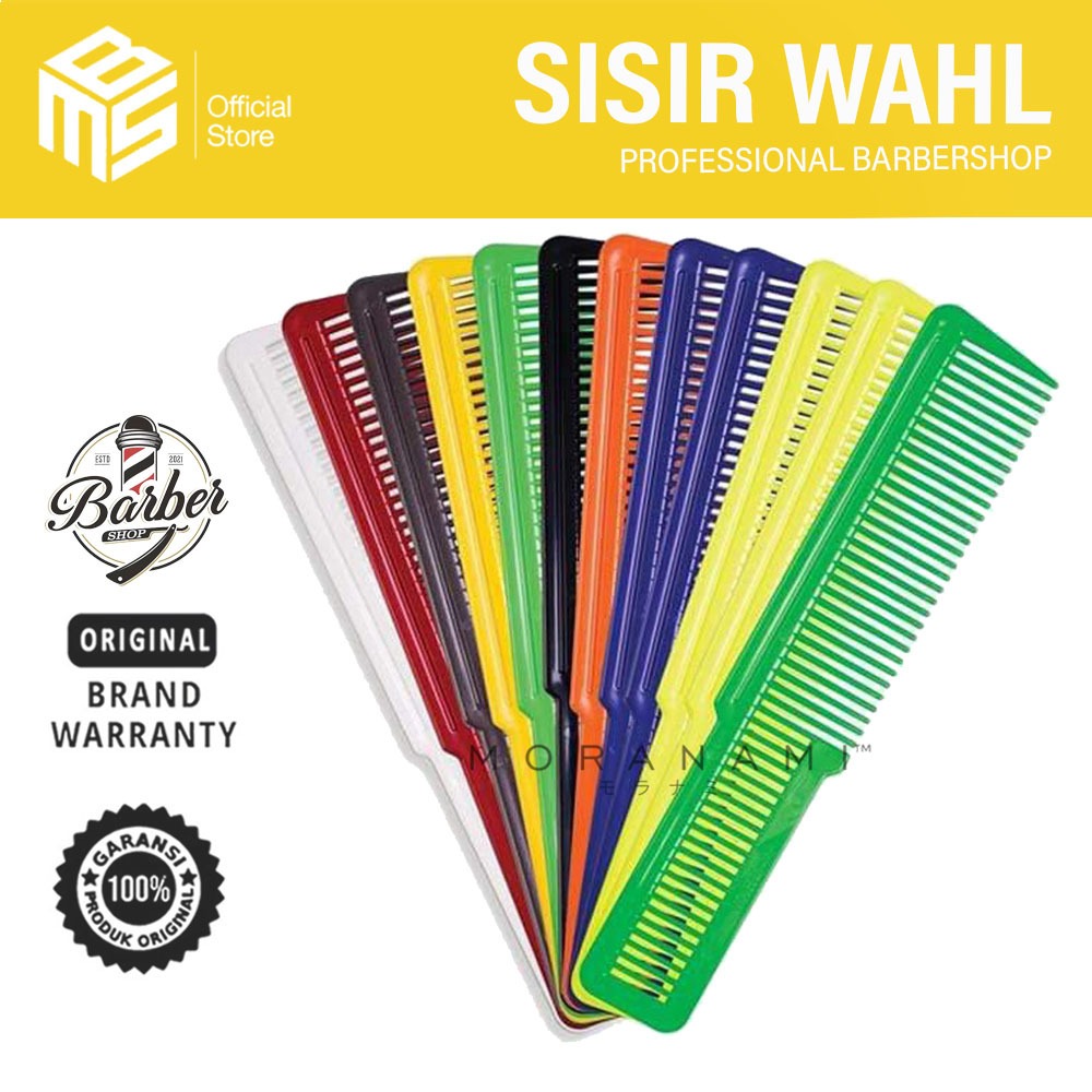 Sisir Rambut Wahl Sisir Barbershop Comb Barber Perlengkapan Salon